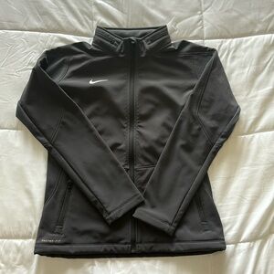 Nike women’s grey therma-fit jacket - size medium